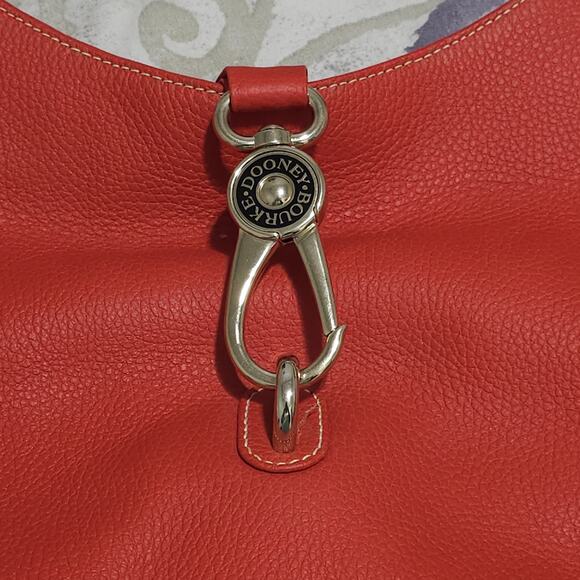 Dooney & Bourke Samba Hubo Whip Lock Sac Stitch Gold accents - Picture 5 of 16